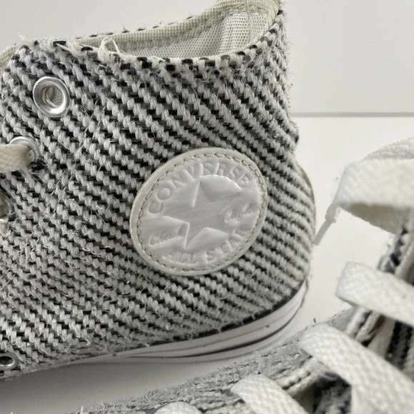 Converse All Star Chuck Taylor High Top Striped Sneakers - Picture 13 of 13